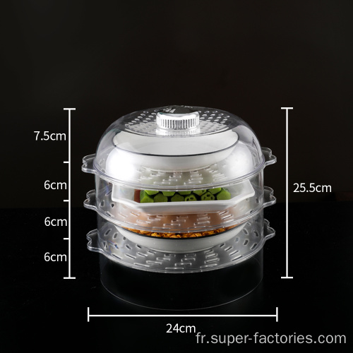 Couverture d&#39;isolation alimentaire transparente en plastique